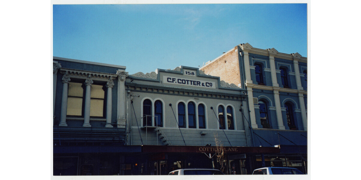 C F Cotter & Co. on High Street discoverywall.nz